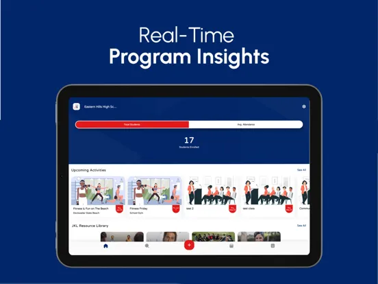 Tangkapan layar JKL: Instructors iPad 